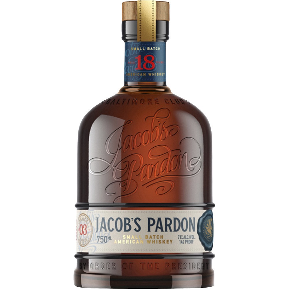 slide 1 of 1, Jacob's Pardon Small Batch American Whiskey 750 ml, 750 ml