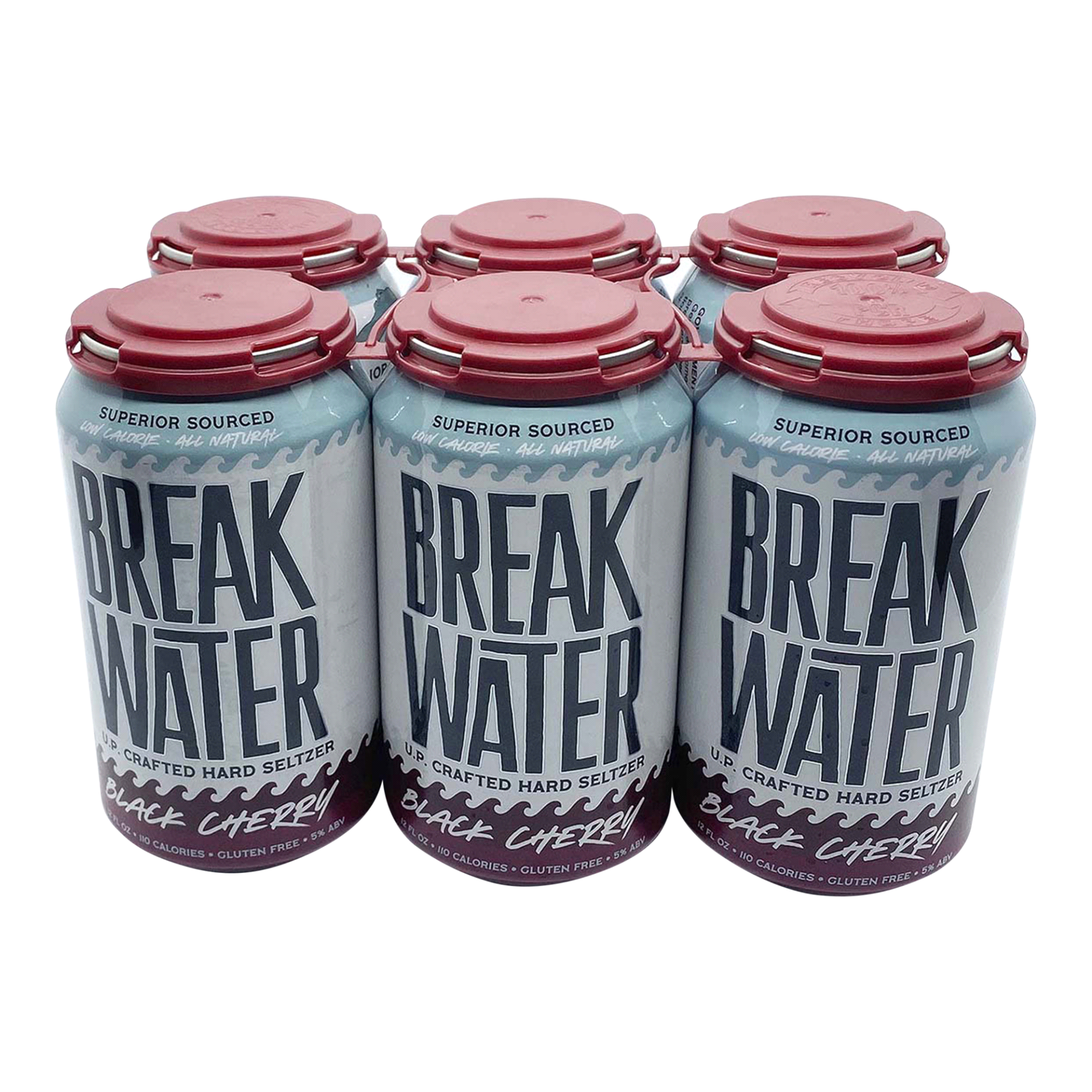 slide 1 of 1, Ore Dock Brewing Co Breakwater Black Cherry Hard Seltzer, 6 ct; 12 oz