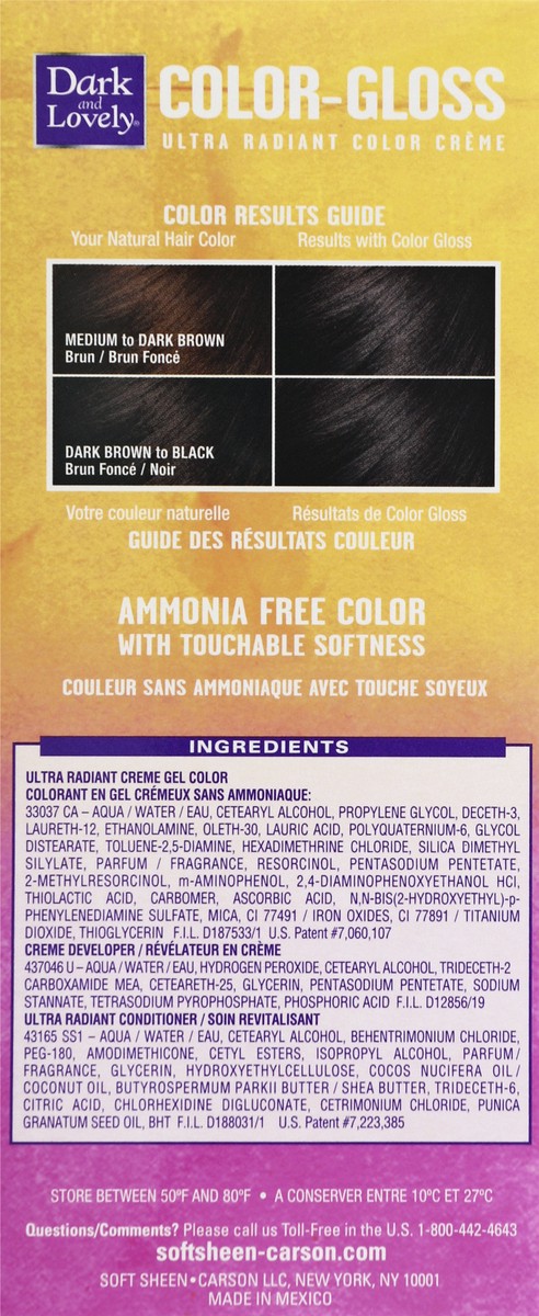 slide 4 of 4, DARK AND LOVELY Hair Color 1 ea, 1 ea