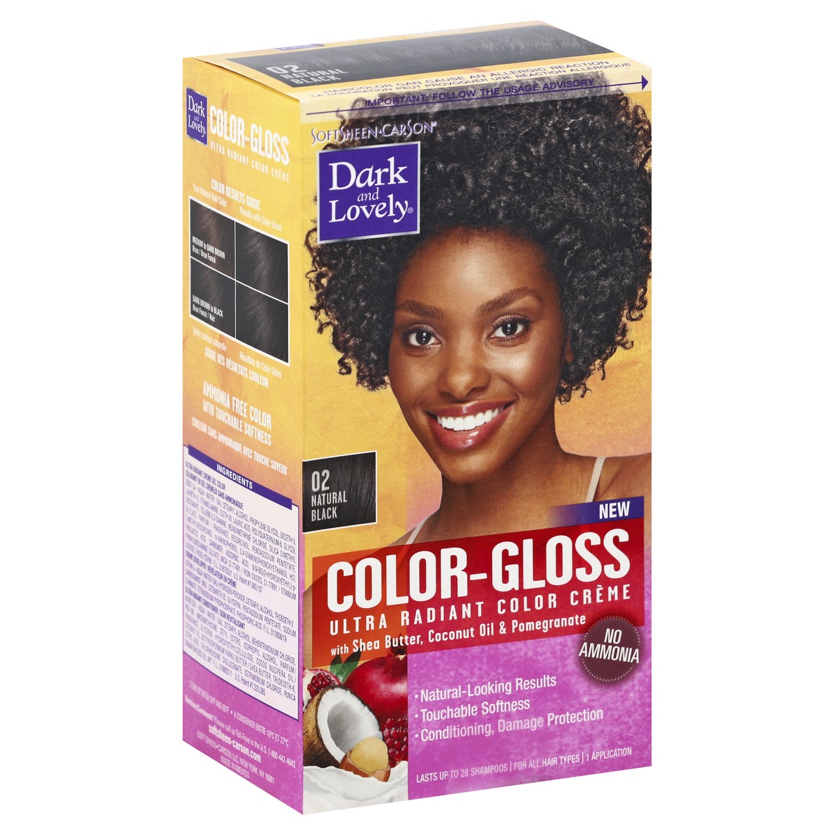 slide 1 of 4, DARK AND LOVELY Hair Color 1 ea, 1 ea