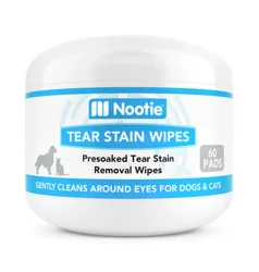 Nootie Tear Stain Wipes For Cats And Dogs