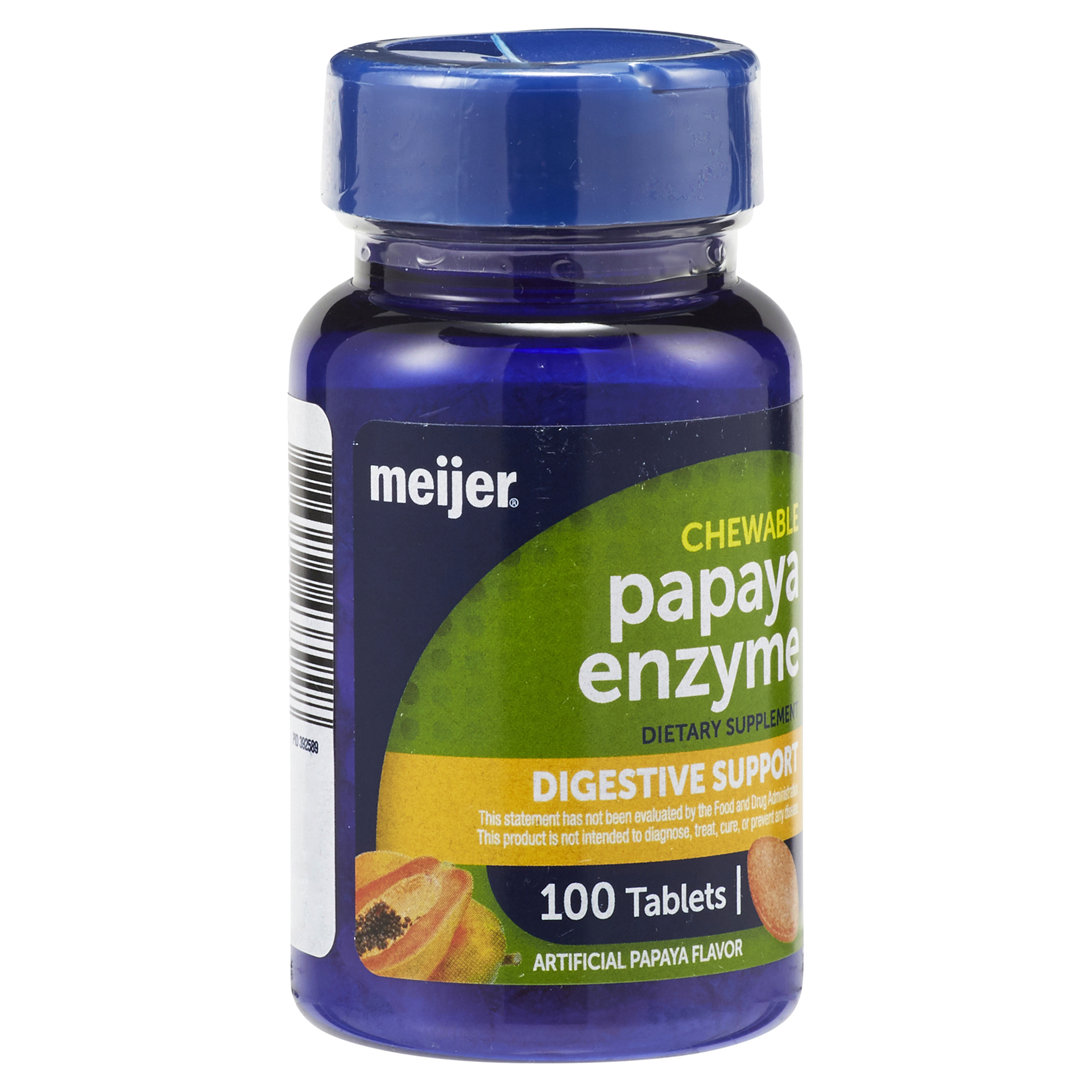 slide 5 of 29, MEIJER WELLNESS Meijer Chewable Papaya Enzyme, 100 ct