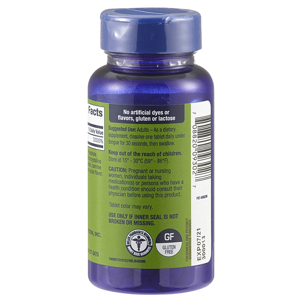 slide 4 of 9, MEIJER WELLNESS Meijer Biotin 10,000 Mcg Quick Dissolve Tablets, 120 ct