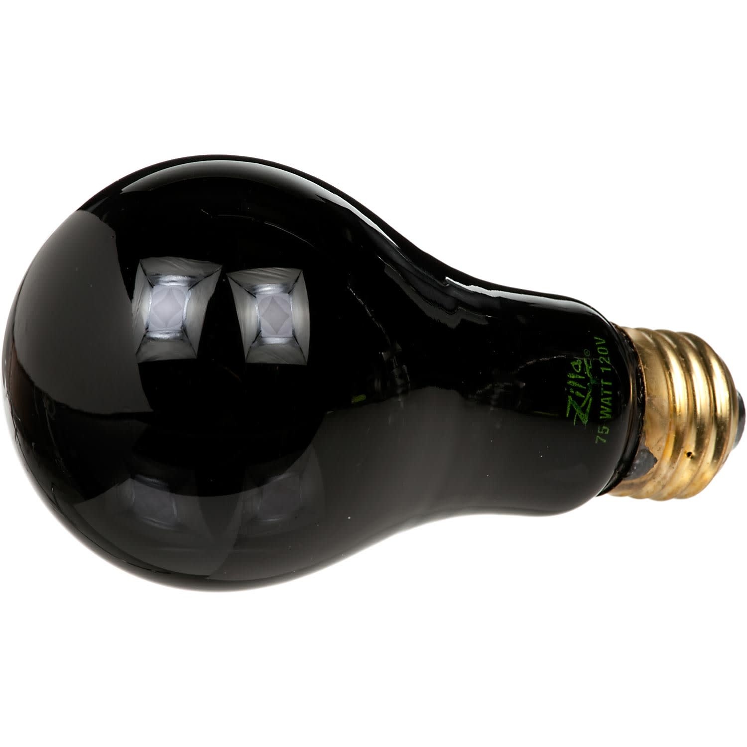 slide 1 of 1, Zilla Night Black Heat Incandescent Bulbs, 75 Watts, 1 ct