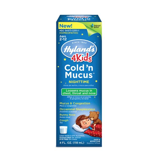 slide 1 of 1, Hyland's Cold 'n Mucus 4 oz, 4 oz