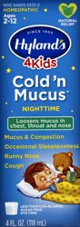 Hyland's Cold 'n Mucus 4 oz