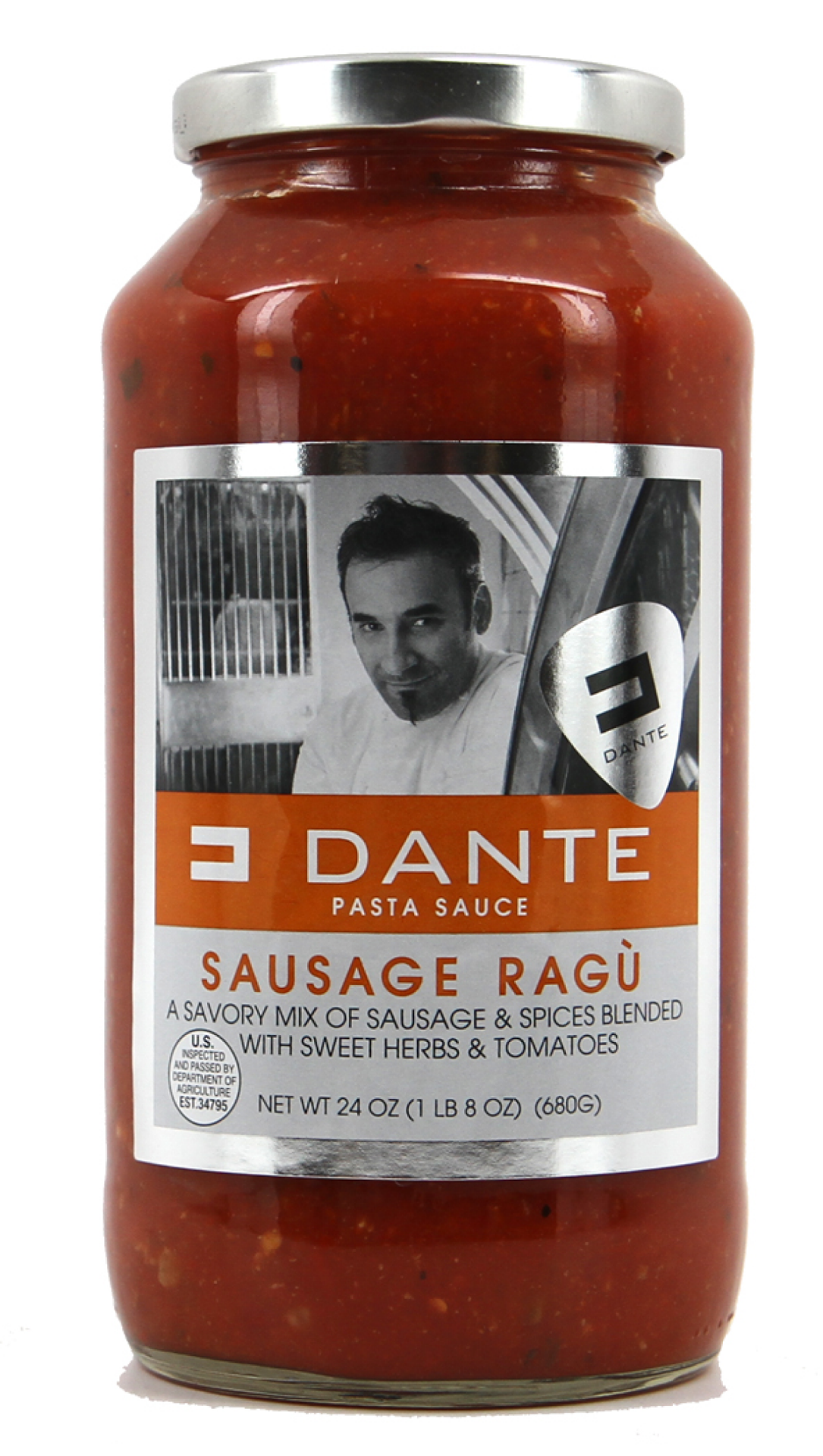 slide 1 of 1, Dante Sausage Ragu - 24 oz, 24 oz