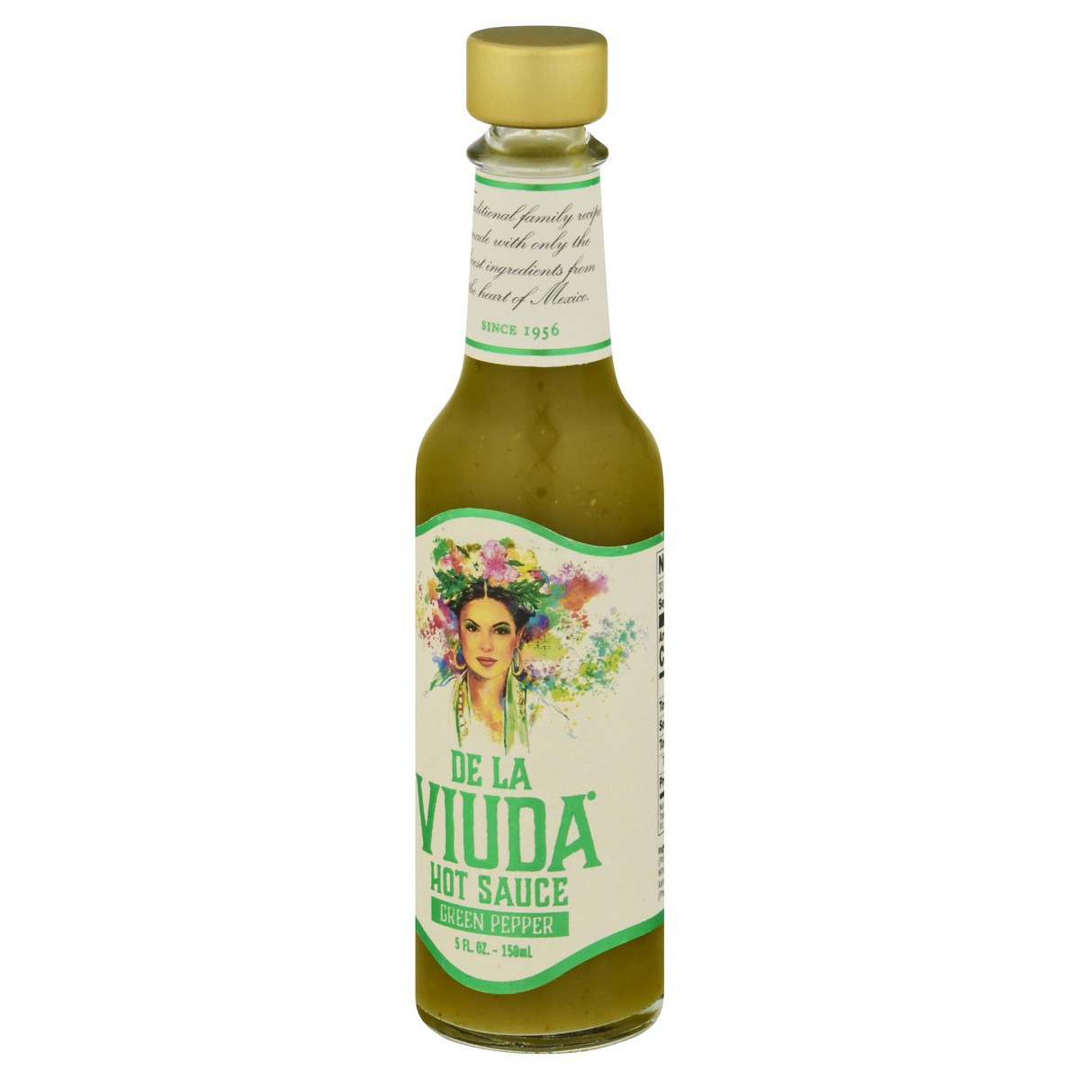 slide 3 of 13, De La Viuda Sauce Hot Green Pepper - 5 oz, 5 oz