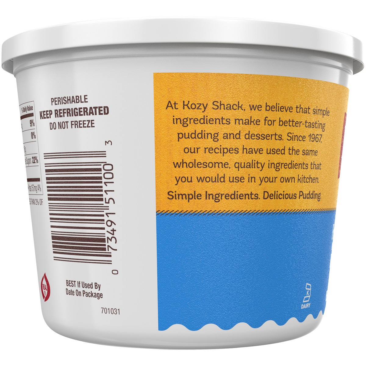 slide 12 of 14, Kozy Shack Gluten Free Rice Pudding Tub, 22 oz