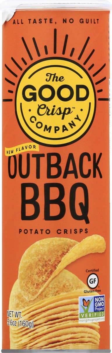 slide 2 of 13, The Good Crisp Company Potato Crisp,Outback Bbq, 5.6 oz