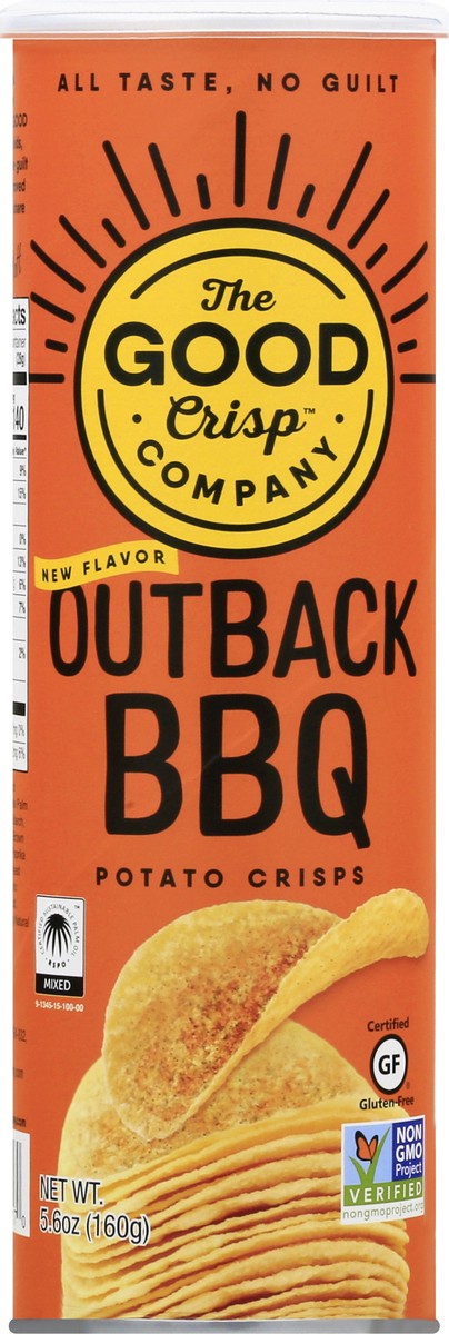 slide 4 of 13, The Good Crisp Company Potato Crisp,Outback Bbq, 5.6 oz