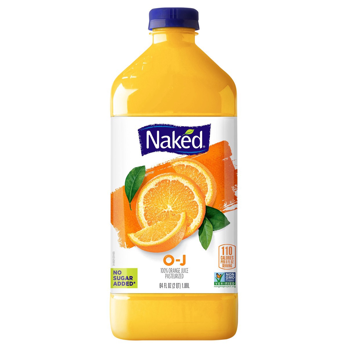 slide 1 of 7, Naked Pure Fruit O-J Orange Juice, 