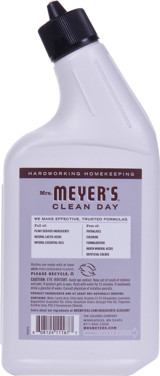 slide 6 of 6, Mrs. Meyer's Clean Day Lavender Scent Toilet Bowl Cleaner 24 oz, 24 oz