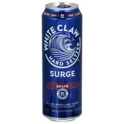 White Claw Surge Grape Hard Seltzer 19.2 fl oz