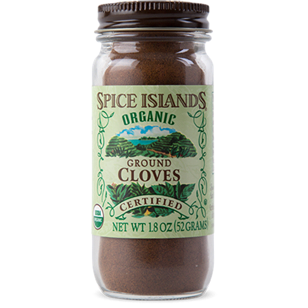 slide 1 of 1, Spice Islands Organic Ground Cloves, 1.8 oz