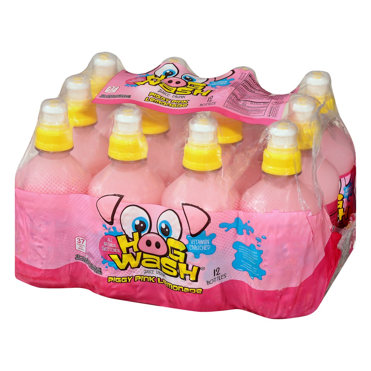 slide 8 of 13, Hog Wash Piggy Pink Lemonade Juice Drink - 12 ct, 12 ct