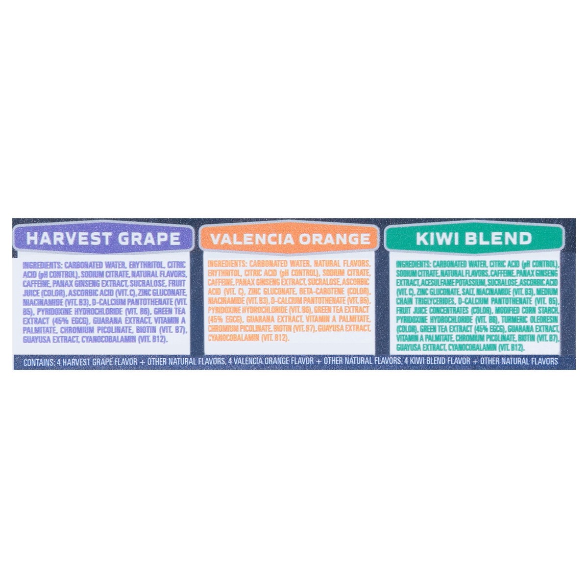 slide 6 of 14, Reign Storm Harvest Grape/Valencia Orange/Kiwi Blend Energy Drink Variety Pack 12 - 12 fl oz Cans, 12 ct