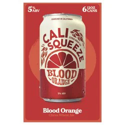 Cali Squeeze Cali-Squeeze Hefeweizen Blood Orange Beer 6 - 12 oz Cans