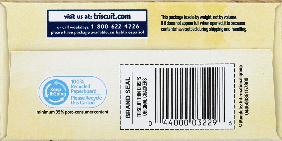 slide 8 of 8, Triscuit Crackers 7.6 oz, 7.6 oz