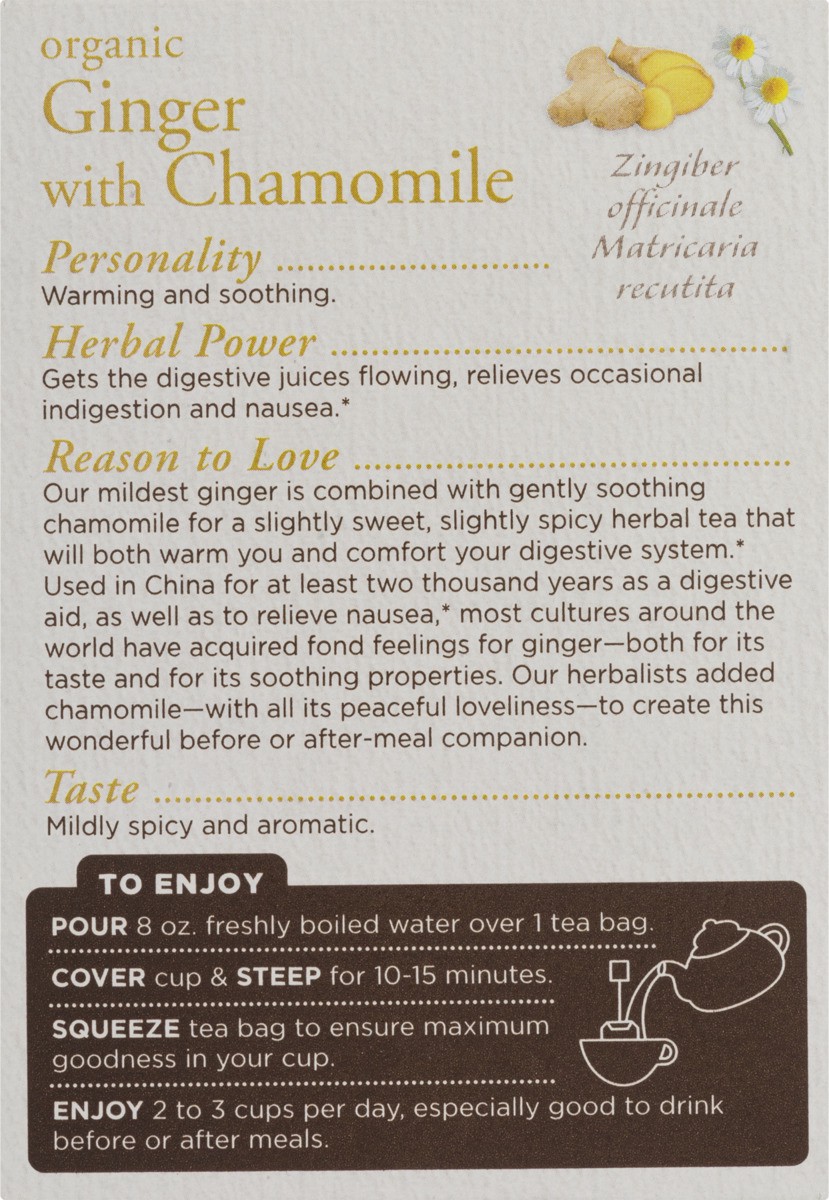 slide 3 of 9, Traditional Medicinals Ginger & Chamomile - 16 ct, 16 ct