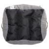 slide 5 of 21, Meijer Gray Pieced Cuddler Bed, 1 ct