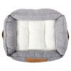 slide 18 of 21, Meijer Gray Pieced Cuddler Bed, 1 ct