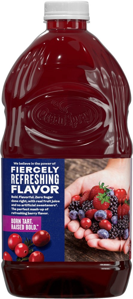 slide 3 of 4, Ocean Spray 64oz Zero Sugar Mixed Berry, 64 fl oz