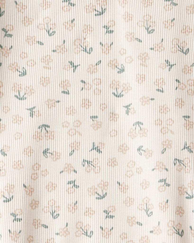 slide 2 of 3, Carter's Carters Toddler Girl 2-Pack Floral Cotton Long-Sleeve Top - Ivory/Pink Pink/Ivory 2T, 1 ct