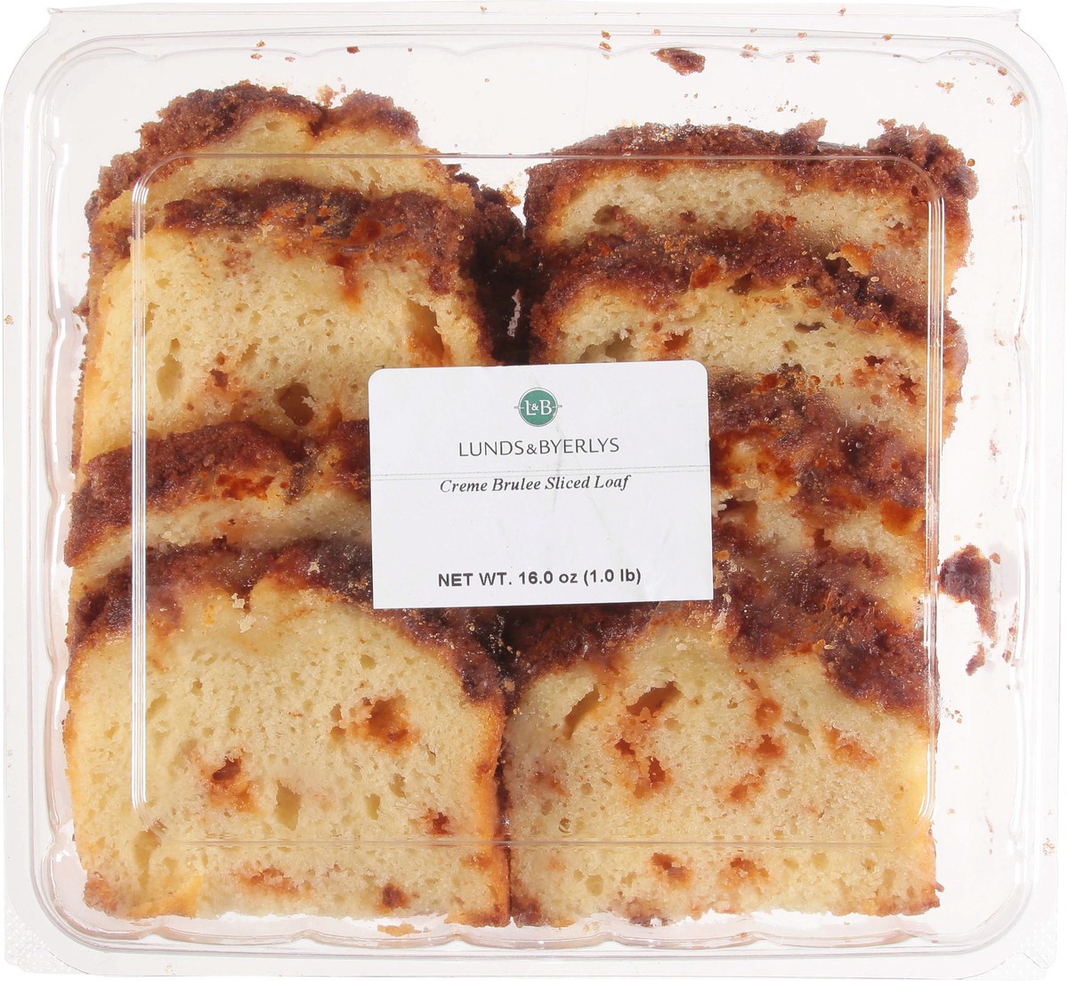 slide 2 of 9, Lunds & Byerlys Sliced Creme Brulee Loaf 16 oz, 16 oz