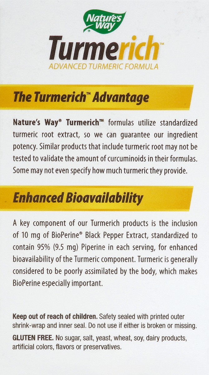 slide 4 of 4, Nature's Way Turmerich Joint 400Mg Capsules, 60 ct