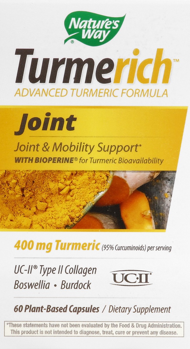 slide 3 of 4, Nature's Way Turmerich Joint 400Mg Capsules, 60 ct