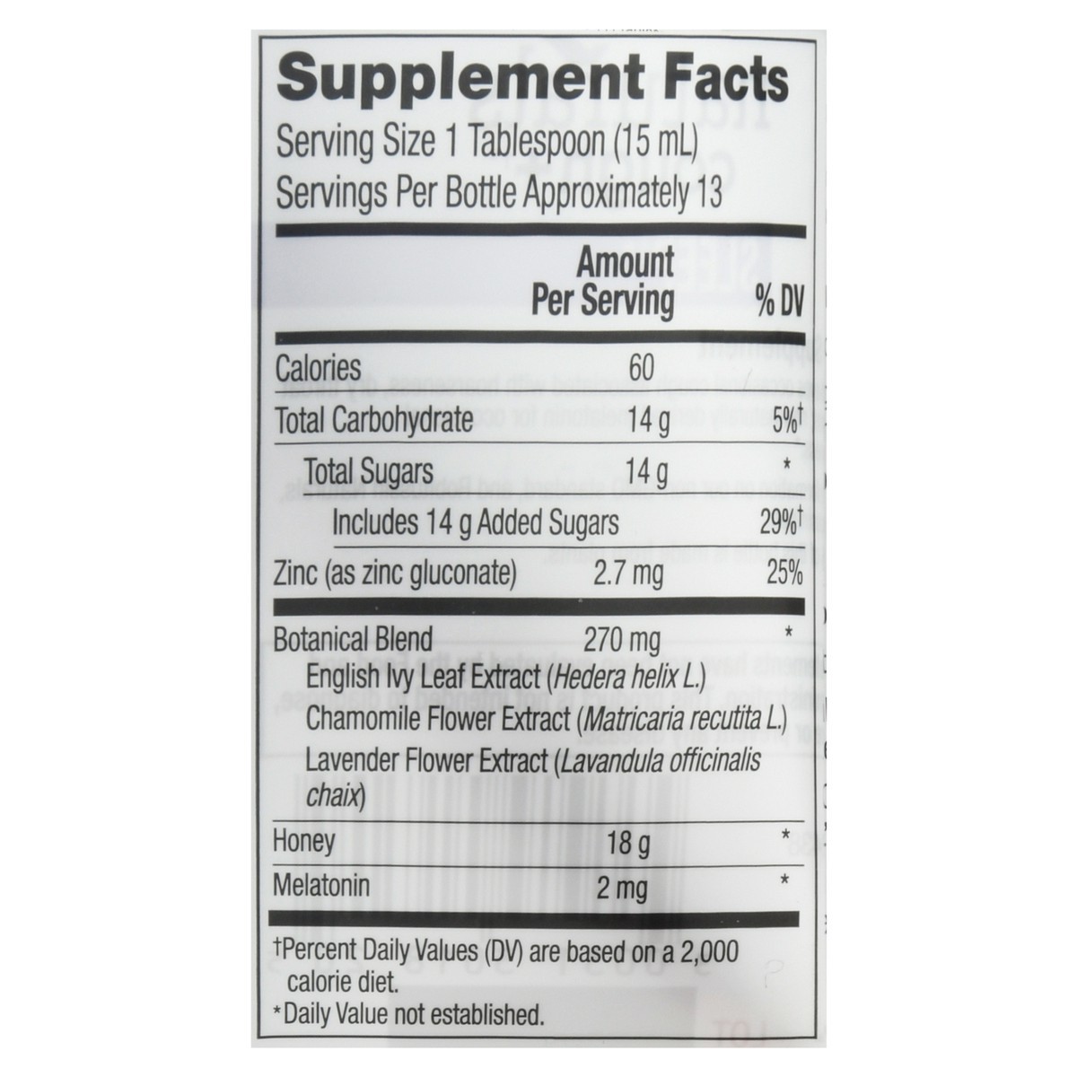 slide 9 of 12, Robitussin Naturals Cough + Sleep Dietary Supplement for Cough Relief and Sleep, 6.6 Oz Syrup, 6.6 fl oz