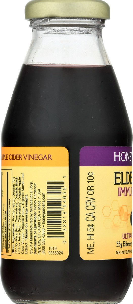 slide 11 of 12, Honey Gardens Elderberry Juice - 10 fl oz, 10 fl oz