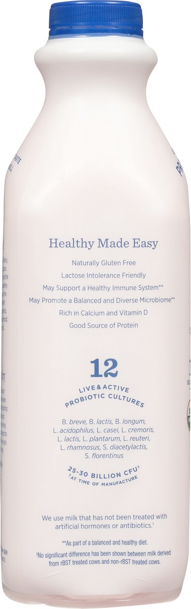 slide 6 of 10, Lifeway Organic Kefir Low Fat Blueberry Milk, 32 fl oz