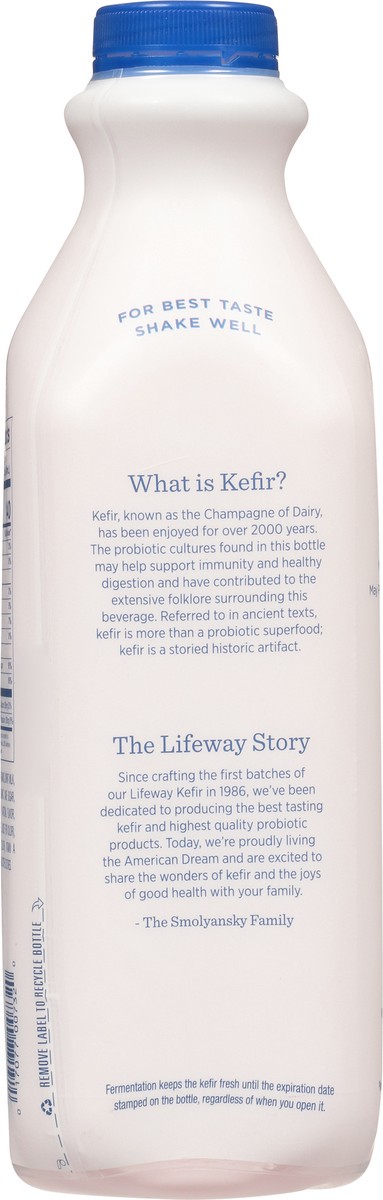 slide 5 of 10, Lifeway Organic Kefir Low Fat Blueberry Milk, 32 fl oz