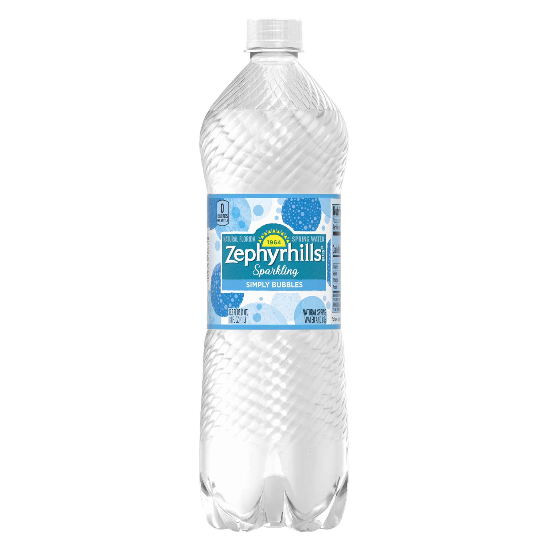 slide 1 of 4, Zephyrhills Sparkling Water, Simply Bubbles- 33.8 oz, 33.8 oz