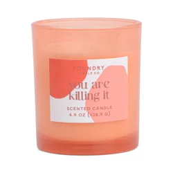 Foundry You are Killing it Candle Tinted 4.9 oz