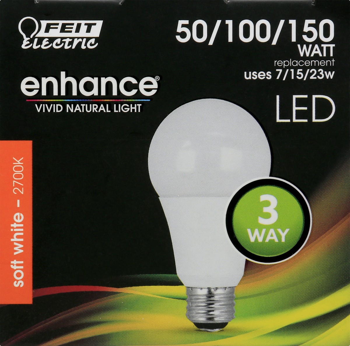 slide 11 of 11, Feit Electric Enhance LED Soft White 3 Way Bulb 1 ea, 1 ea