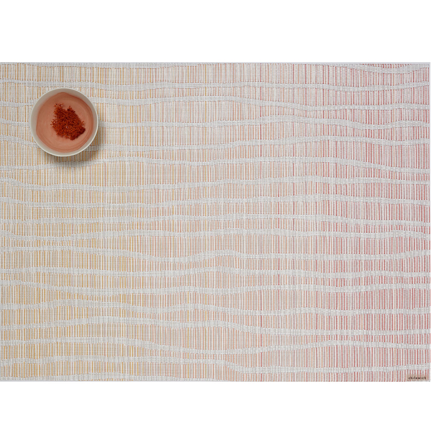 slide 1 of 1, Chilewich Float Guava Placemat, 19 in x 14 in