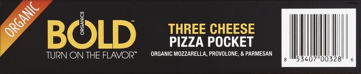 slide 3 of 4, Bold Organics Pizza Pocket Three Cheese, 4.5 oz