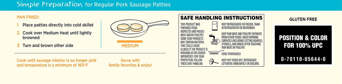 slide 5 of 8, Owens Original Sausage Patties, 30 Count, 40 oz, 30 ct