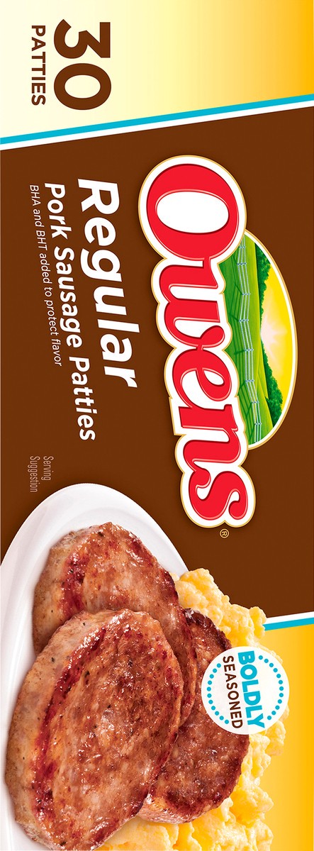 slide 8 of 8, Owens Original Sausage Patties, 30 Count, 40 oz, 30 ct