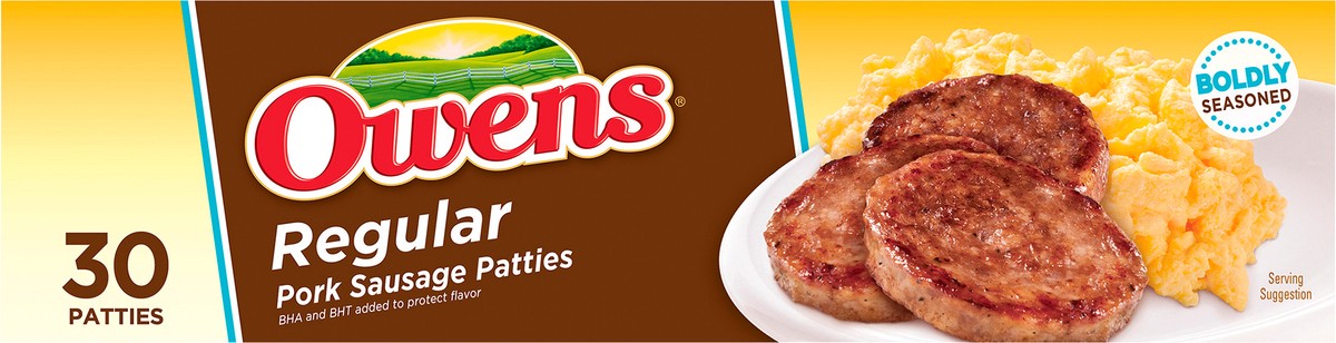 slide 7 of 8, Owens Original Sausage Patties, 30 Count, 40 oz, 30 ct