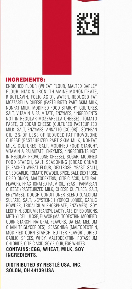 slide 7 of 8, Hot Pockets Four Cheese Pizza Garlic Buttery Crust Frozen Snacks, Pizza Snacks Made with Real Cheese, 5 Count Frozen Sandwiches, 1.33 lb