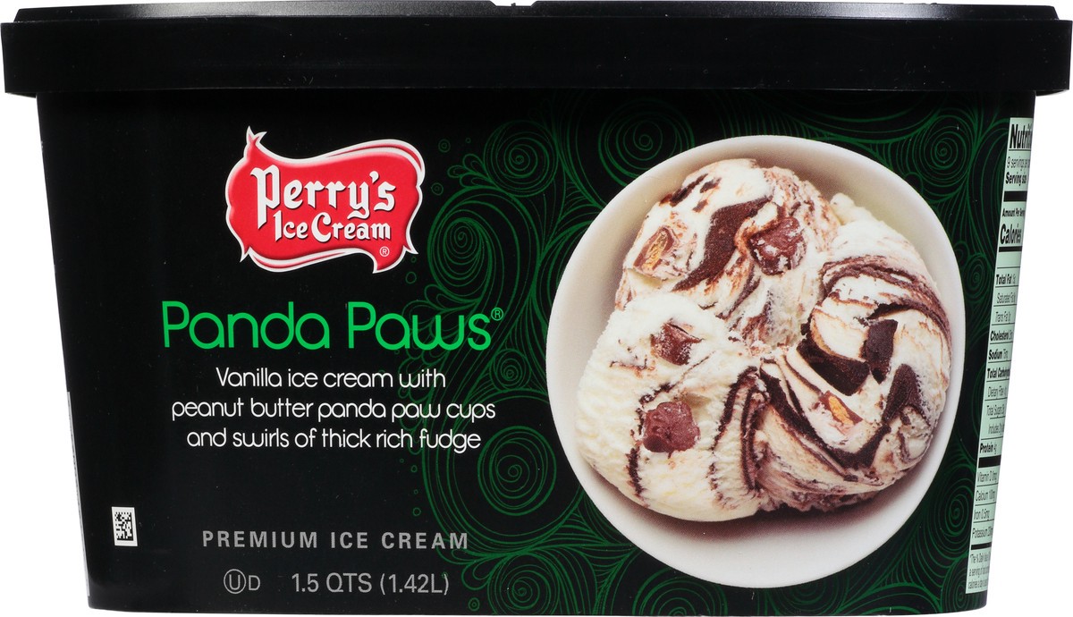 slide 2 of 14, Perry's Ice Cream Premium Panda Paws Ice Cream 1.5 qt, 1.5 qt