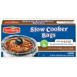 Our Family Slow Cooker Bags