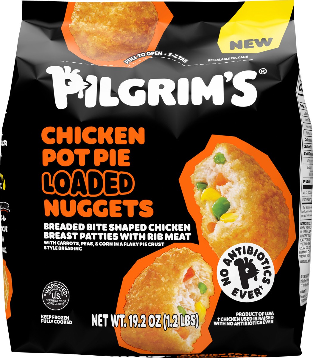slide 3 of 13, Pilgrim's Pilgrim’s Chicken Pot Pie Loaded Nuggets, 19.2 oz