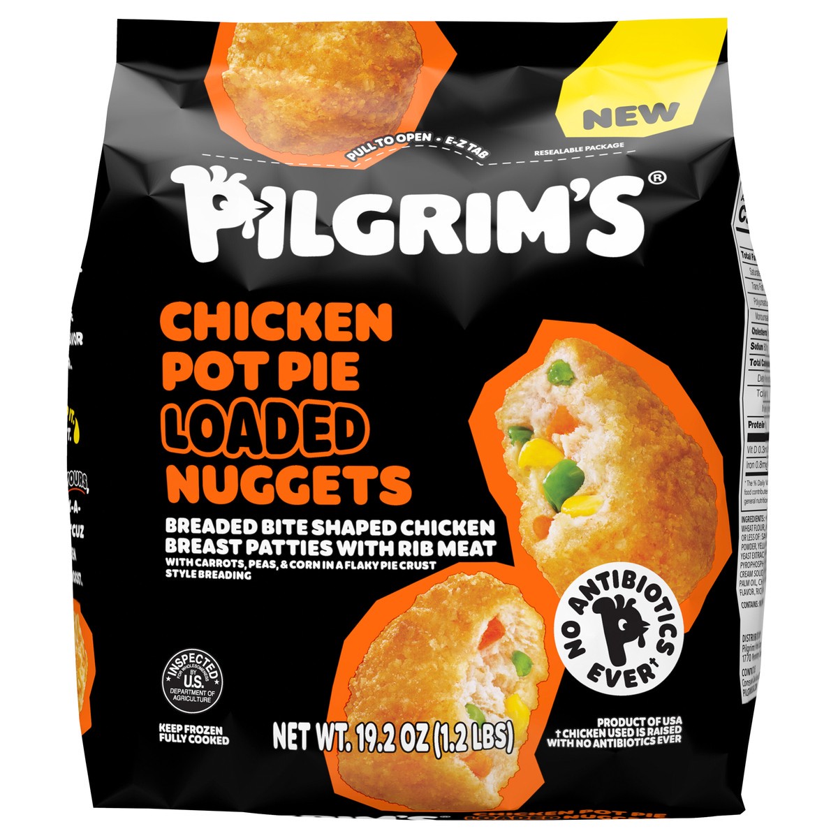 slide 11 of 13, Pilgrim's Pilgrim’s Chicken Pot Pie Loaded Nuggets, 19.2 oz