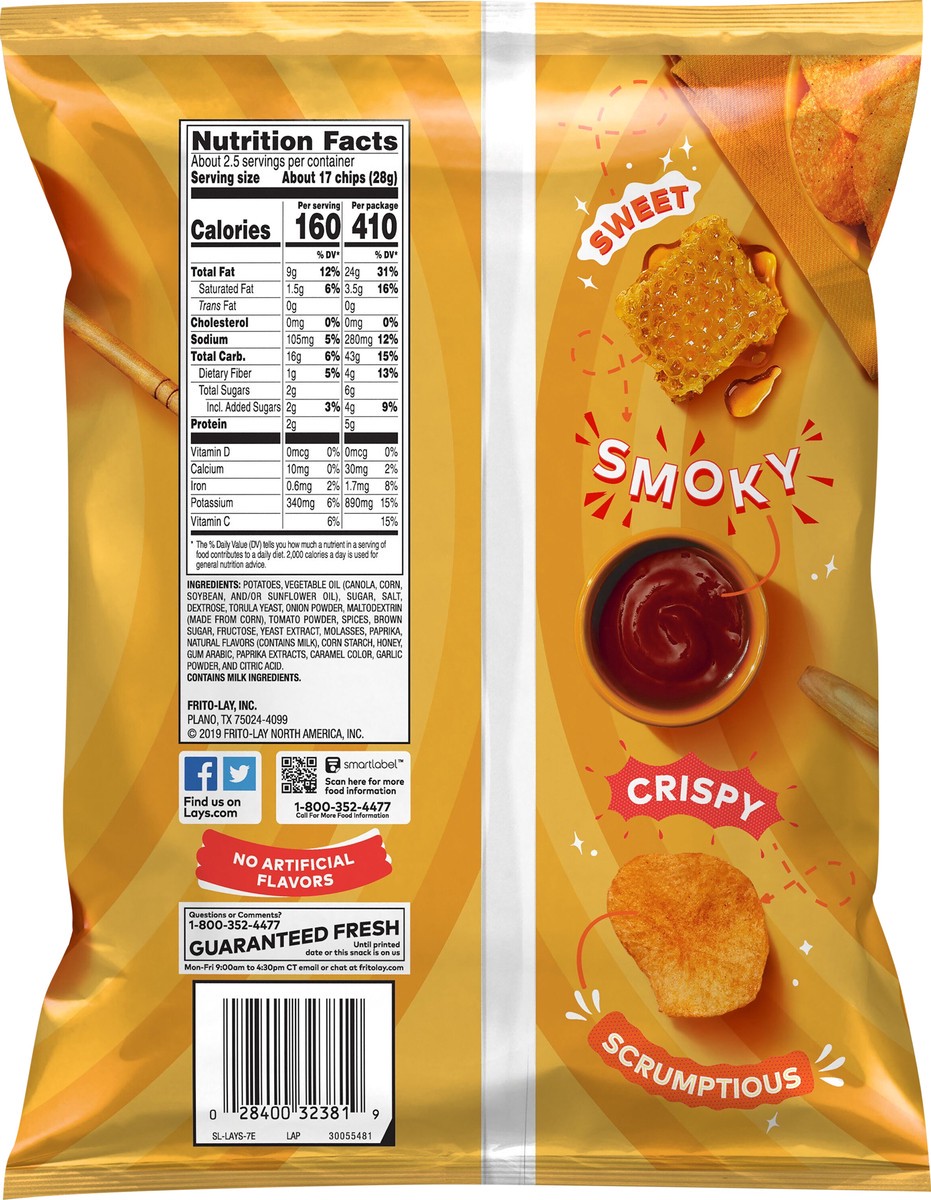 slide 3 of 8, Lay's Potato Chips, 2.62 oz