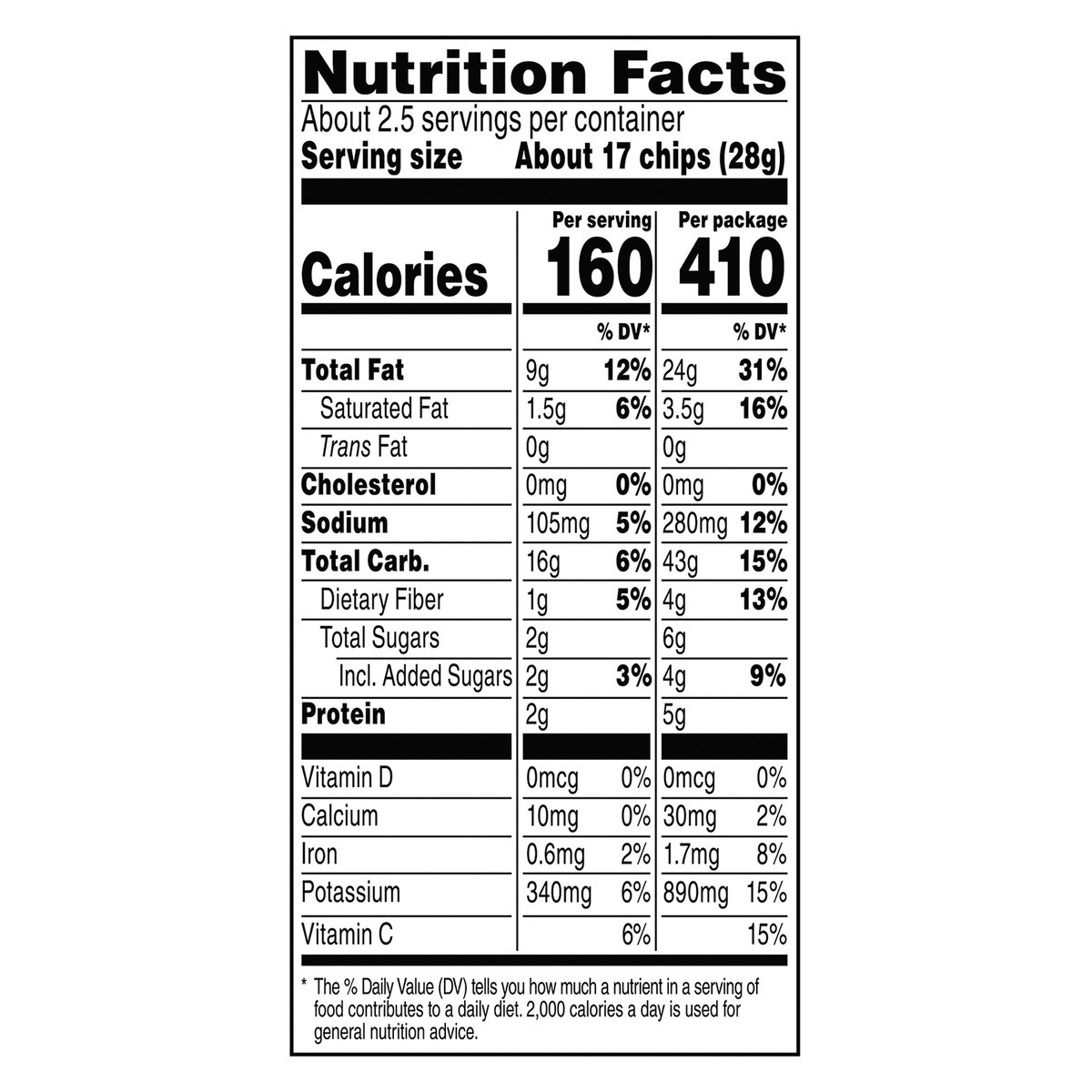 slide 2 of 8, Lay's Potato Chips, 2.62 oz